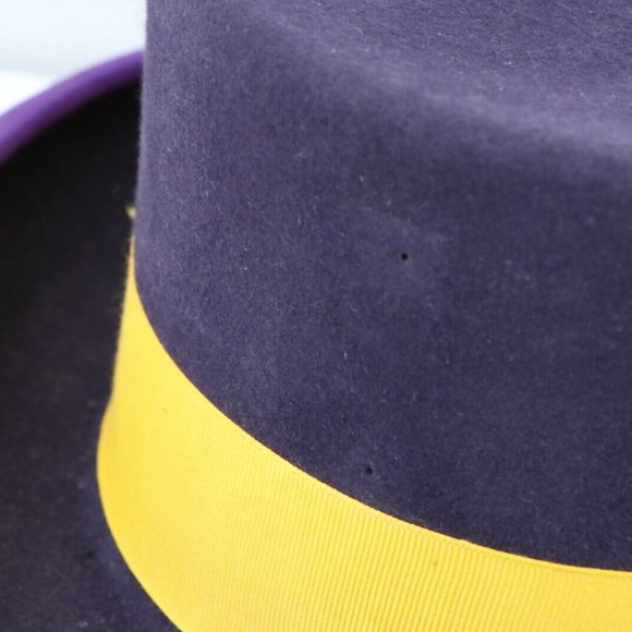 Vintage Rockabilly W Alboum Hat Co Top Hat Cap - Picture 4 of 11